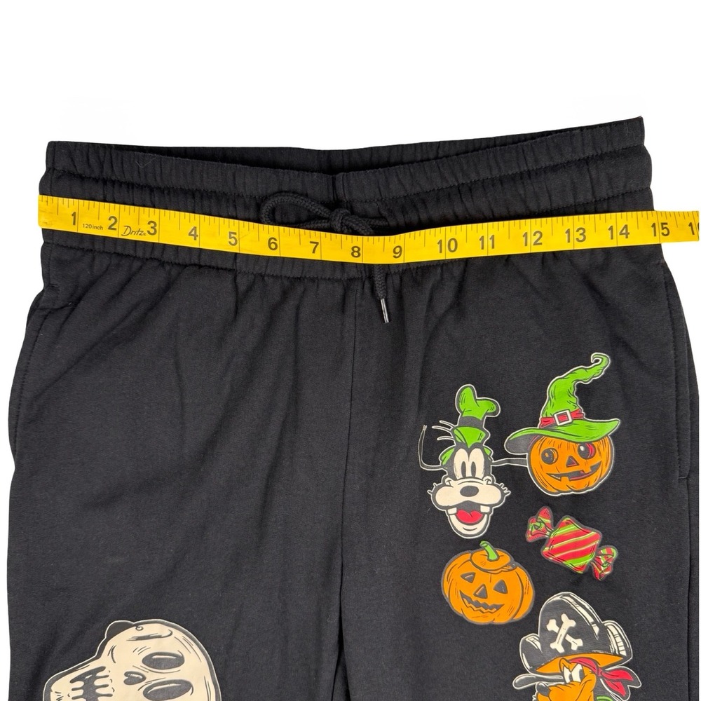 Freeze Disney Mickey Friends Halloween Jogger Pants XS Skeleton Pumpkin - Picture 8 of 8